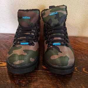 Native High Top Boots Size 10